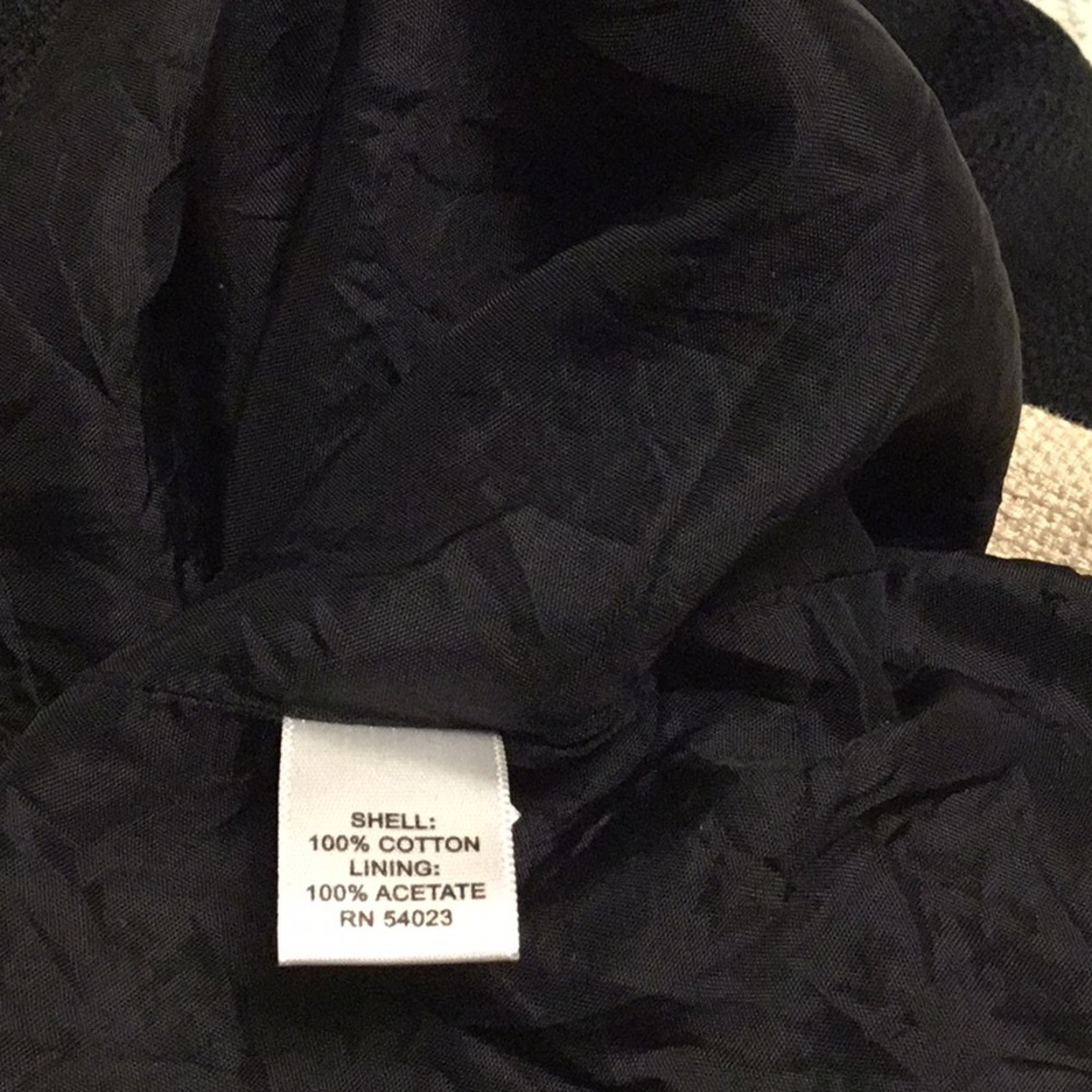 Banana Republic Black and Cream Sheath Dress Sleeveless Mini - Picture 8 of 8